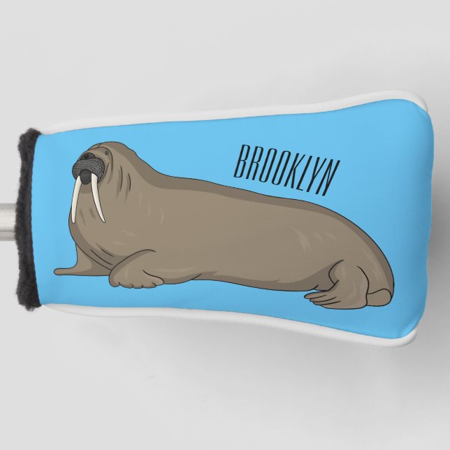 Cartoon Golf Headcover (Vorderseite)