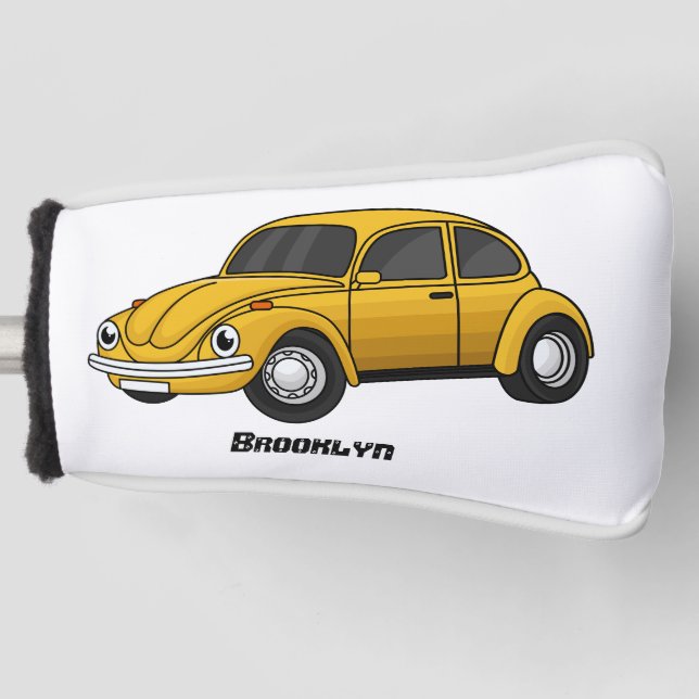 Cartoon Golf Headcover (Vorderseite)