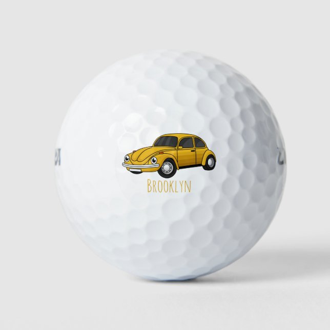 Cartoon Golfball (Vorderseite)