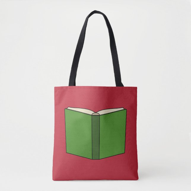 Cartoon Green Book Tasche (Vorderseite)