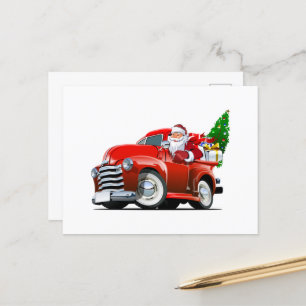 Cartoon Gruß Weihnachtskarte Postkarte