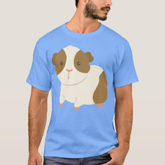 Cartoon Guinea Schweinefleisch I Niedlich Guinea S T-Shirt
