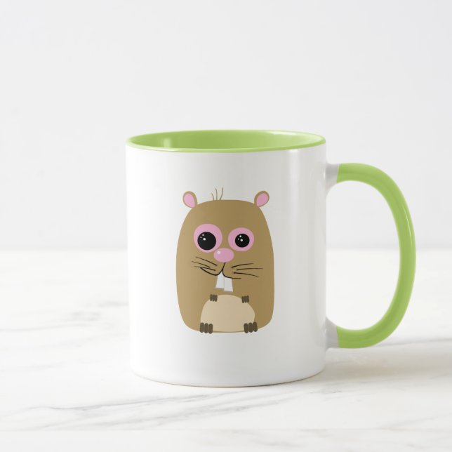 Cartoon Hamster Tasse (Rechts)