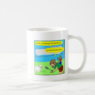 Cartoon Handschuh des Schlechten 474 Kaffeetasse