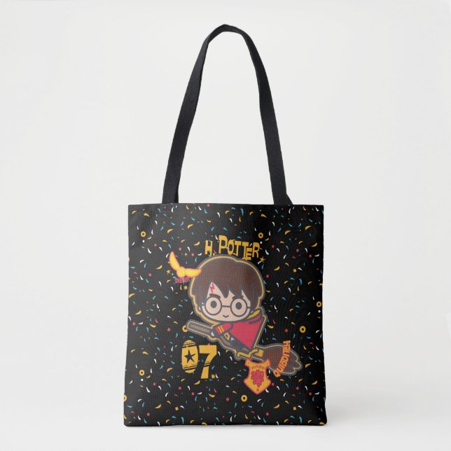 Cartoon Harry Potter Quidditch Seeker Tasche (Vorderseite)