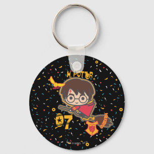 Cartoon Harry Potter Quidditch Sucher Schlüsselanhänger
