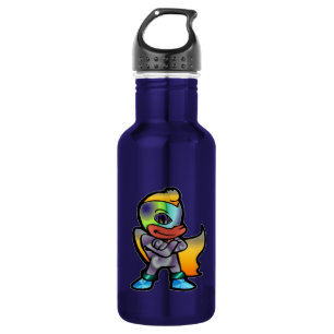 Cartoon Hero Trinkflasche