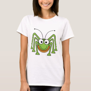 Cartoon-Heuschrecke T-Shirt