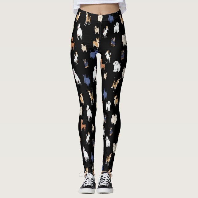Cartoon Hogs Leggings (Vorderseite)