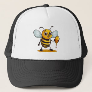 Cartoon Honey Bee Truckerkappe