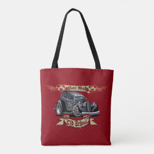 Cartoon-Hot Rod Tasche