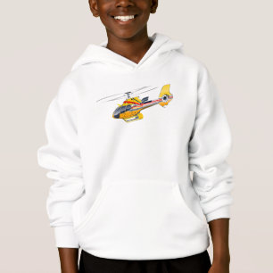 Cartoon-Hubschrauber Hoodie