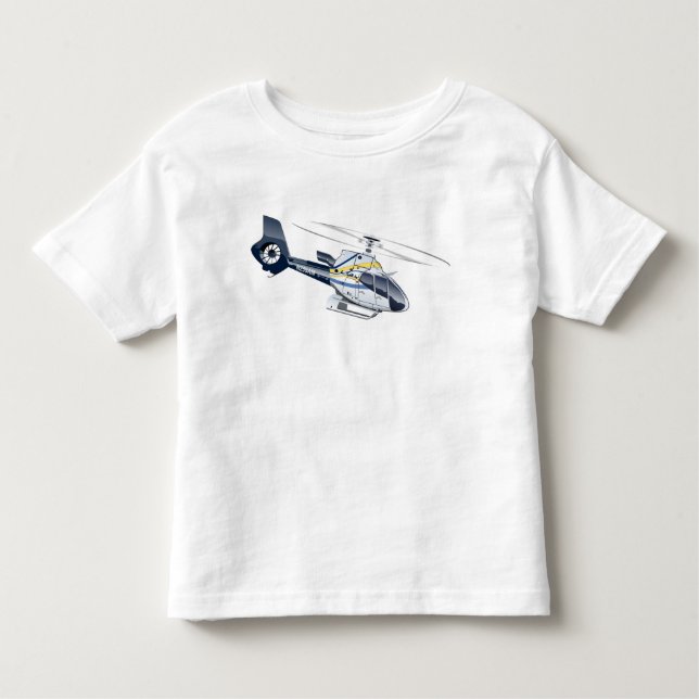Cartoon-Hubschrauber Kleinkind T-shirt (Vorderseite)