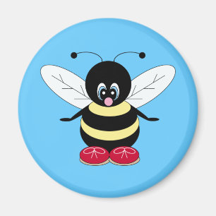 Cartoon-Hummel-Magnet Magnet