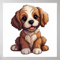 Cartoon-Hunde-Abbildung
