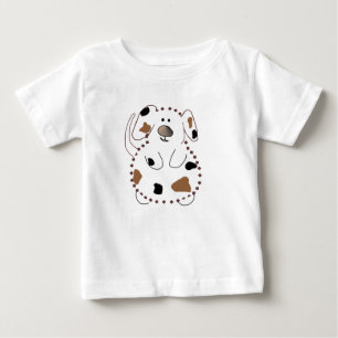 Cartoon-Hundet-shirts und -geschenke Baby T-shirt