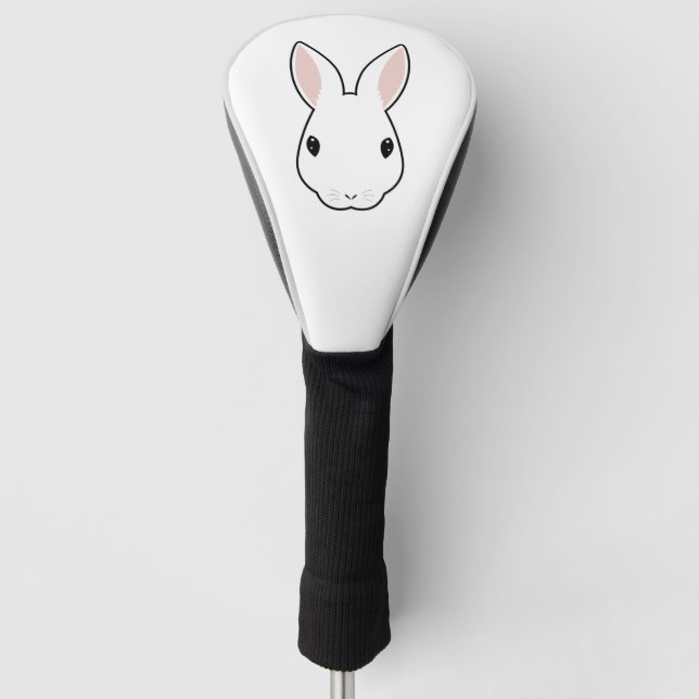 Cartoon-Ikone Golf Headcover (Vorderseite)