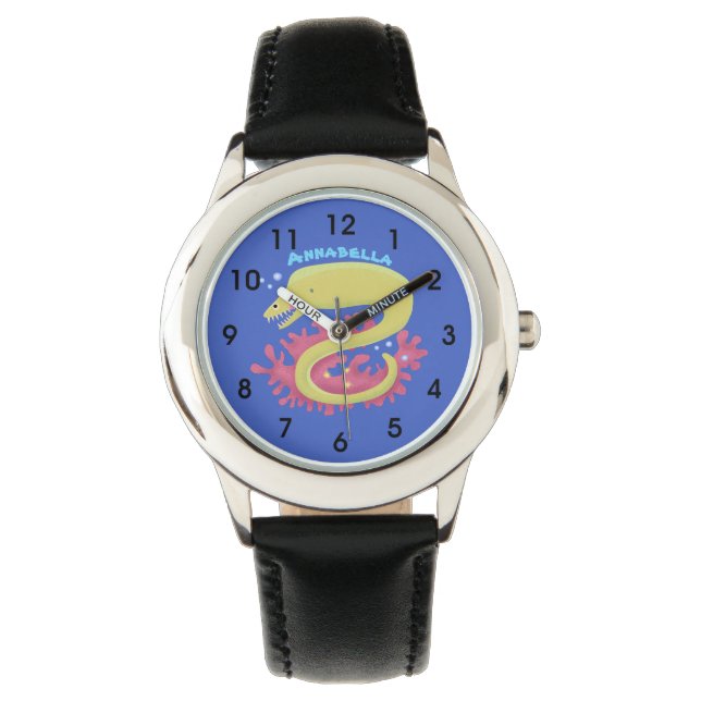 Cartoon-Illustration Armbanduhr (Vorderseite)