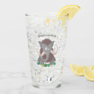 Cartoon-Illustration aus Wolle Glas