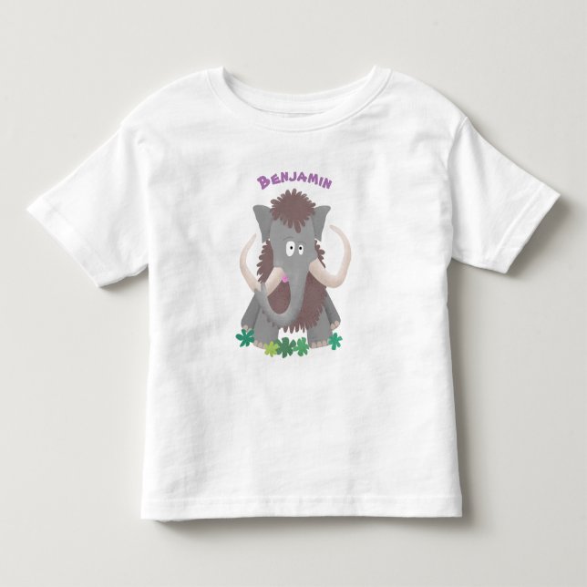 Cartoon-Illustration aus Wolle Kleinkind T-shirt (Vorderseite)