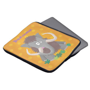 Cartoon-Illustration aus Wolle Laptopschutzhülle