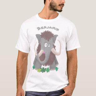 Cartoon-Illustration aus Wolle T-Shirt