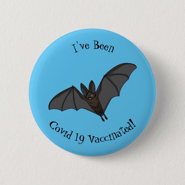 Cartoon-Illustration Button (Vorderseite)