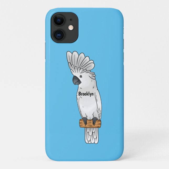 Cartoon-Illustration Case-Mate iPhone Hülle (Rückseite)