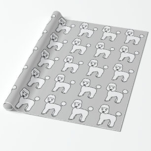 Cartoon-Illustration des Wildspielzeugs-Dog-Muster Geschenkpapier