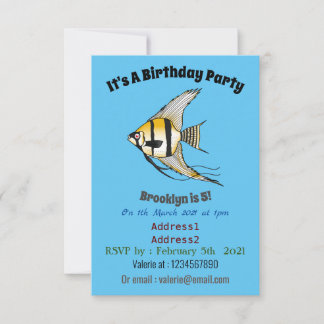 Cartoon-Illustration Einladung