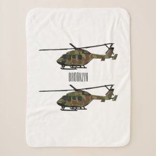 Cartoon-Illustration für Armeehubschrauber Sherpadecke