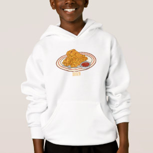 Cartoon-Illustration für gefrorenes Huhn Hoodie