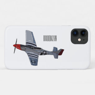 Cartoon-Illustration für Kampfbomber Case-Mate iPhone Hülle
