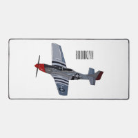 Cartoon-Illustration für Kampfbomber