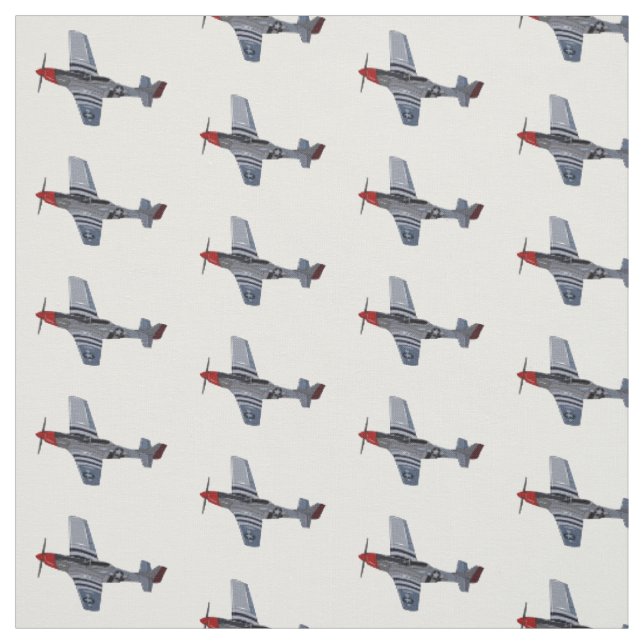 Cartoon-Illustration für Kampfbomber Stoff (Muster)