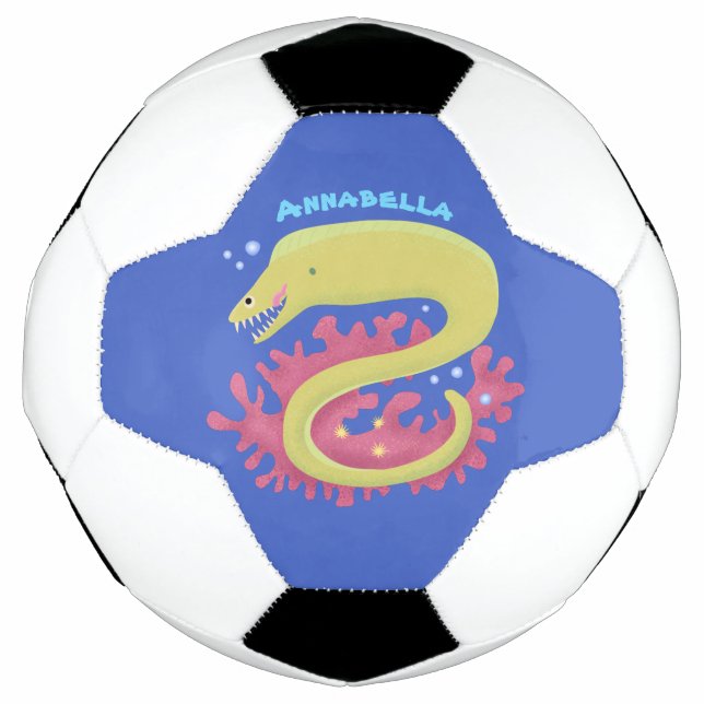 Cartoon-Illustration Fußball (Vorderseite)