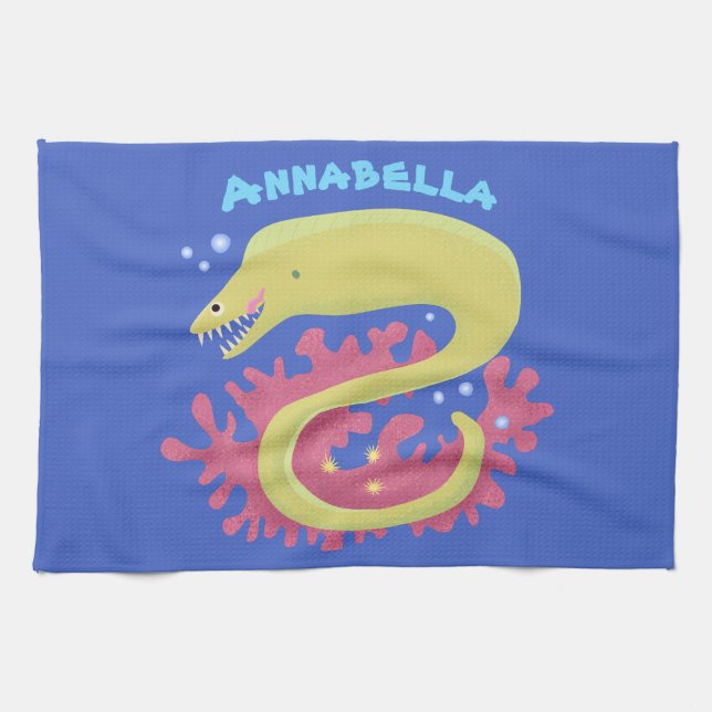 Cartoon-Illustration Geschirrtuch (Horizontal)