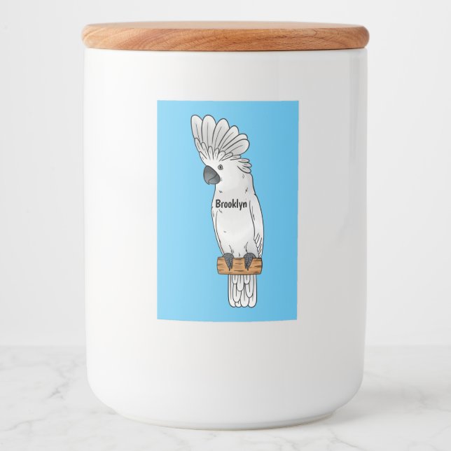 Cartoon-Illustration Lebensmitteletikett (Vorderseite)