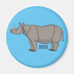 Cartoon-Illustration Magnet