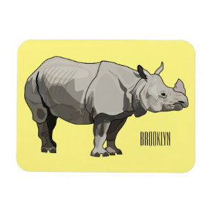 Cartoon-Illustration Magnet