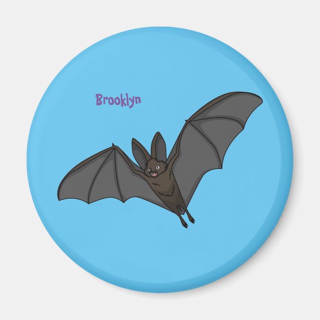 Cartoon-Illustration Magnet (Vorne)