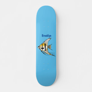 Cartoon-Illustration Skateboard