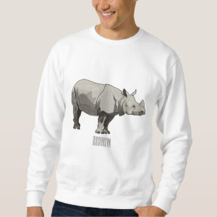 Cartoon-Illustration Sweatshirt