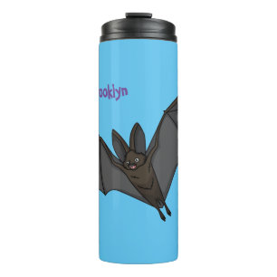 Cartoon-Illustration Thermosbecher