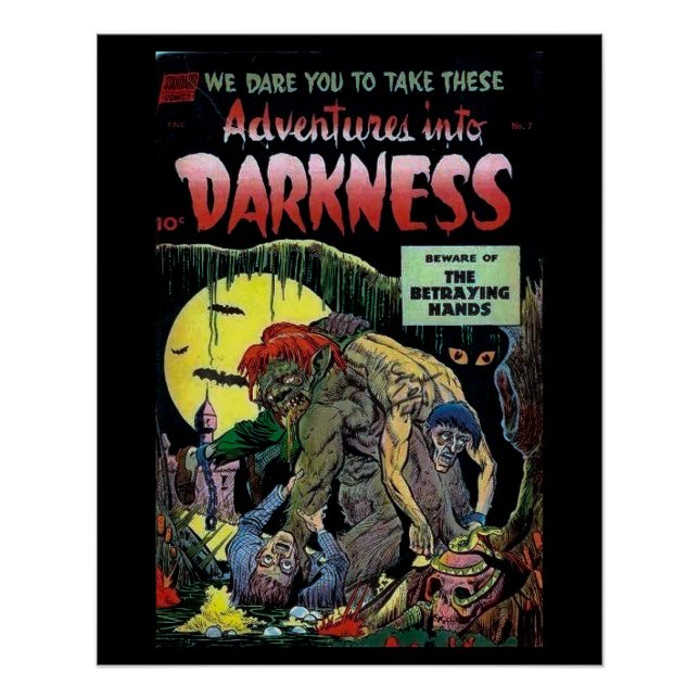 Cartoon Illustriertes Comic Poster (Vorderseite)