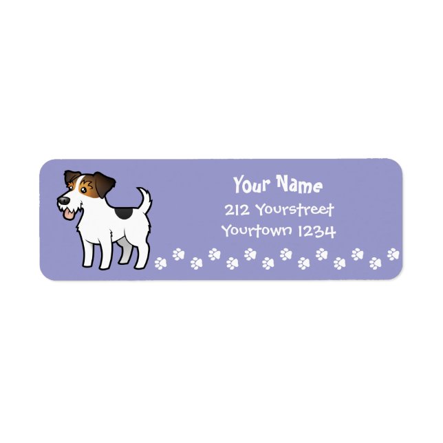 Cartoon Jack Russell Terrier (Vorne)