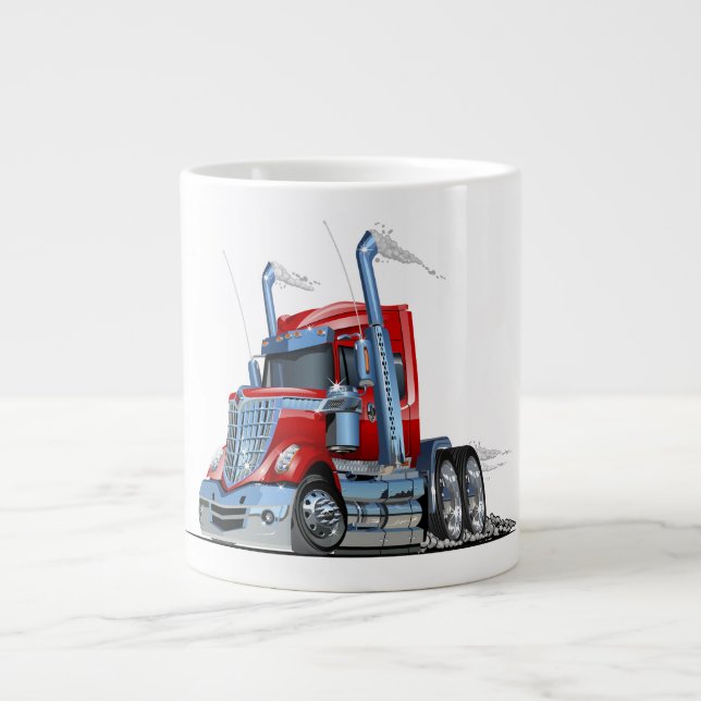 Cartoon Jumbo-Tasse (Vorderseite)