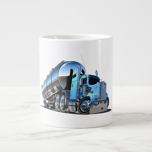 Cartoon Jumbo-Tasse (Vorderseite)