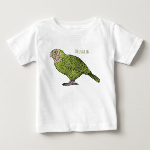Cartoon Kakapo Baby T-shirt