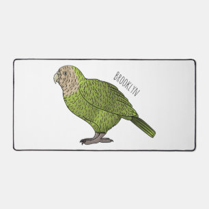 Cartoon Kakapo Schreibtischunterlage